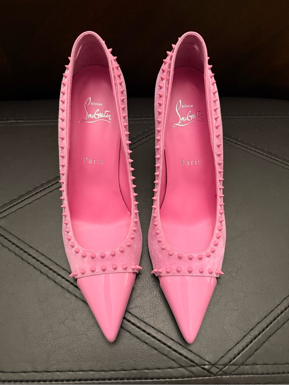 Christian Louboutin Duvette Spike Pumps